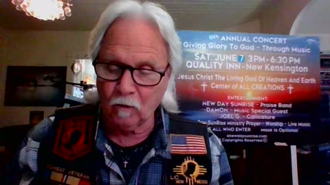 A New Day SunRise Free Ministry In Christ Wth Billy C May 4th-25 Vid B49