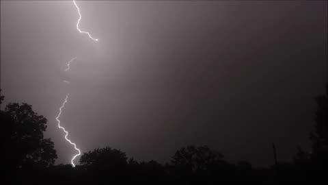 Infrared. Lightning