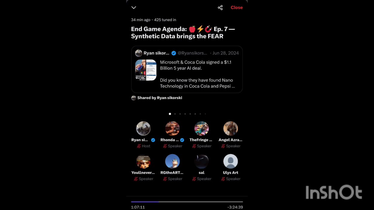 End Game Agenda: Synthetic Humans- Ryan Sikorski Ft. Psinergy & The Fringe