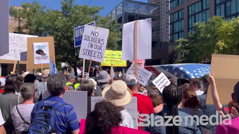 Chicago mayor Brandon Johnson holds rally to protest Trump’s safety measures