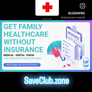 affordable family health care including medical, dental, and vision