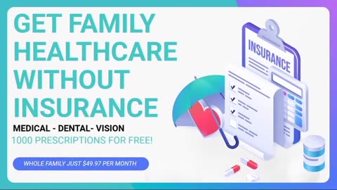 affordable family health care including medical, dental, and vision