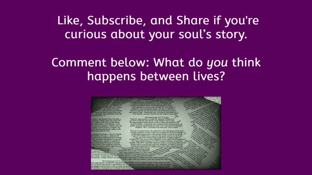 Life between Lives Dr Michael Newton