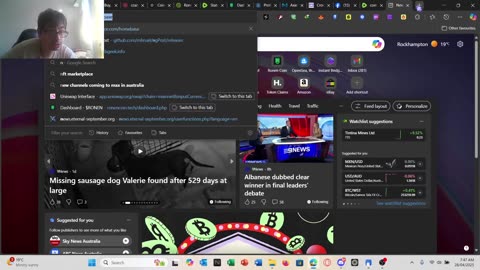 come watch me stuff like blockchain stuff or playing video games or stuff