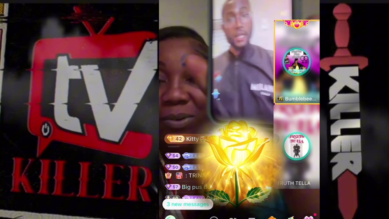 BUMBLE BEE JOINS TOMIKAY LIVE EXPOSING CHARLI with the tea