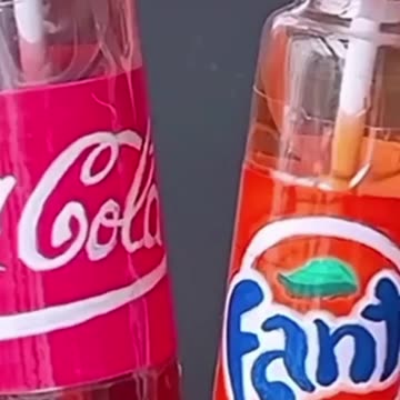 “Mini Coke & Fanta Bottles DIY – Super Realistic Tiny Soda Craft!”