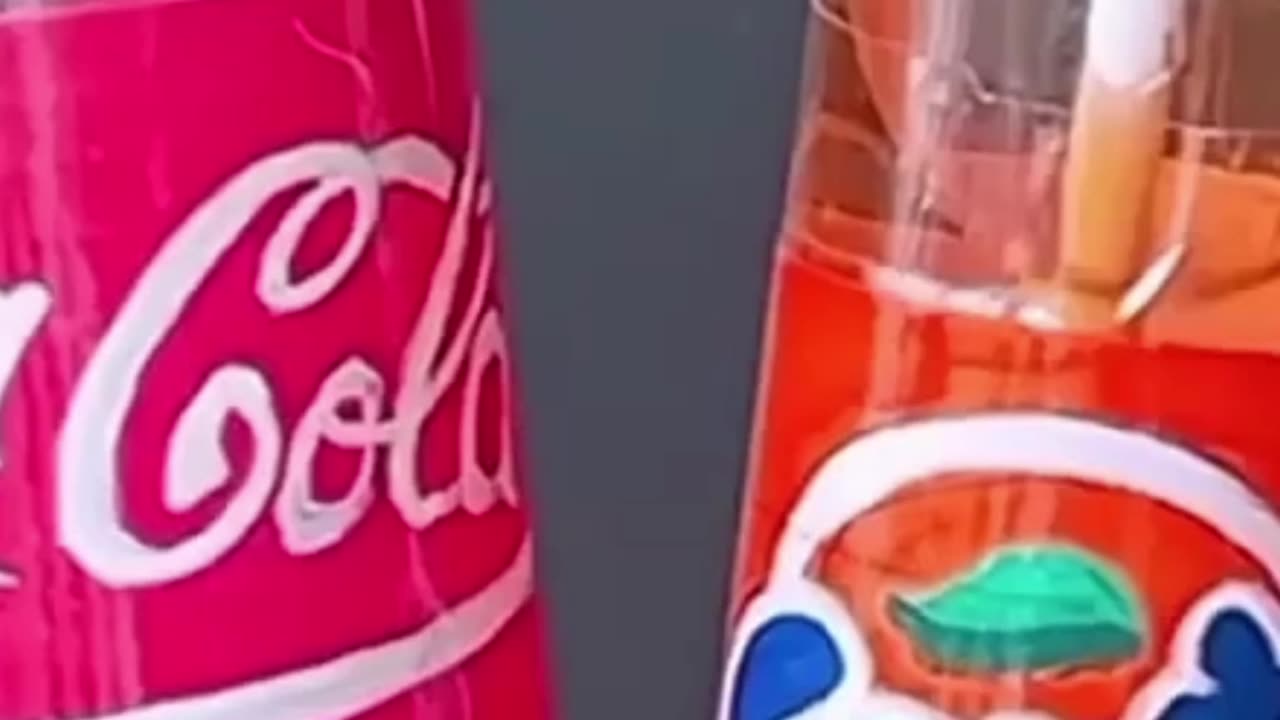 “Mini Coke & Fanta Bottles DIY – Super Realistic Tiny Soda Craft!”