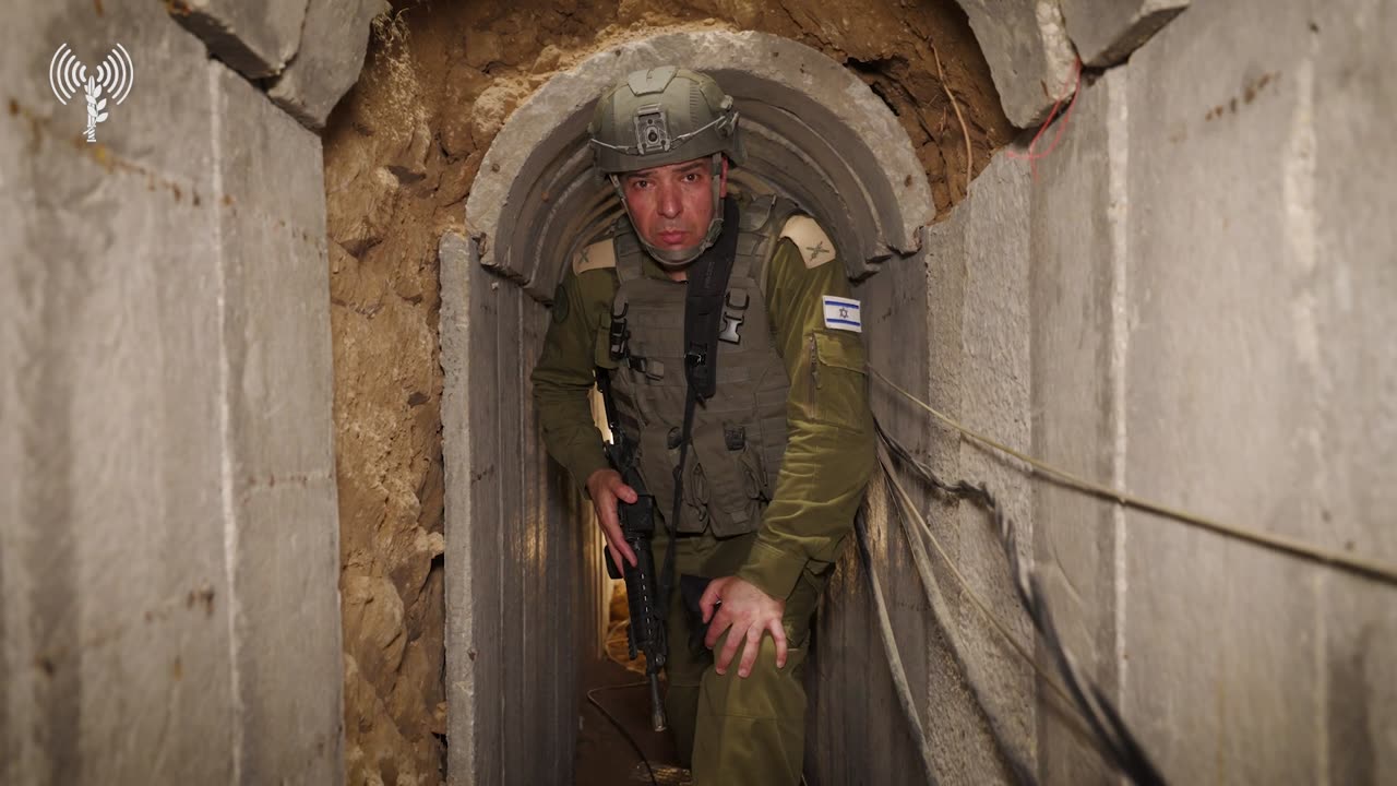 IDF Spokesperson from the Underground Complex Under the European Hospital:
