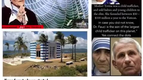 MOTHER TERESA WAS A CHILD TRAFFICKER 🔞 AND SOLD BABIES AND YOUNG CHILDREN TO THE ELITE