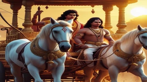 Mission Bhagavad Slok Day 15 Slok 1.14 | श्रीकृष्ण और अर्जुन का दिव्य शंखनाद