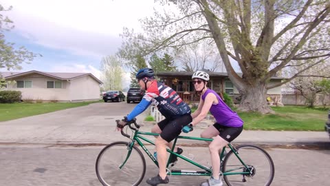 First Tandem Rid of the Year with the Wife