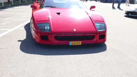 🎮 - Ferrari F40 Sound Exhaust Test