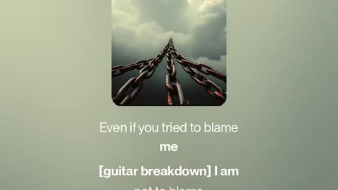 To Blame (AI-Created Song with Original Lyrics)
