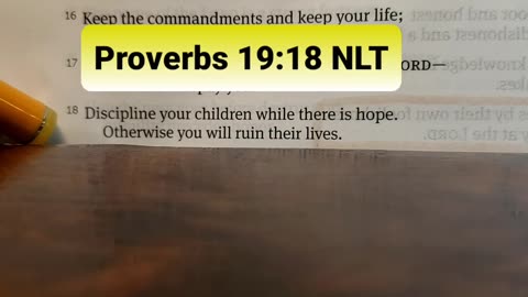 Discipline your children while there is hope. Otherwise you will ruin their lives.