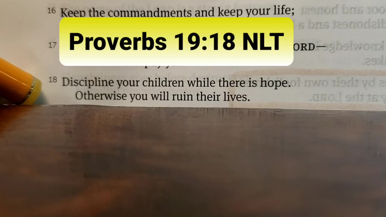 Discipline your children while there is hope. Otherwise you will ruin their lives.