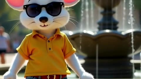 "The Bravest and Cutest Little Mouse You'll Ever See!"