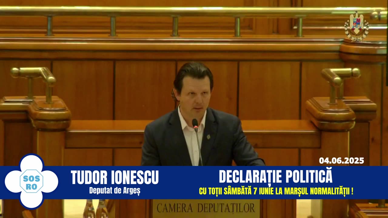 CU TOȚII SÂMBĂTĂ 7 IUNIE LA MARȘUL NORMALITĂȚII !