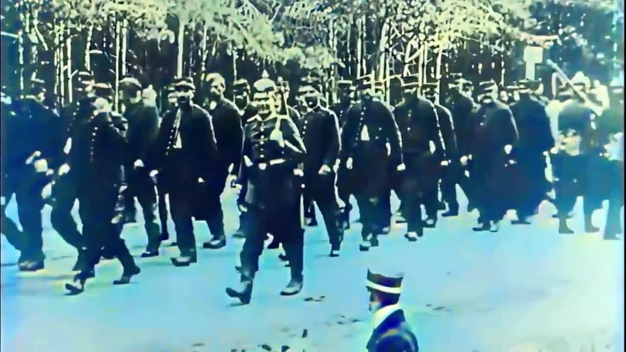 71 - Mud and shadows hold the line - WW1 Inspired Trench Music - Colourized Footage