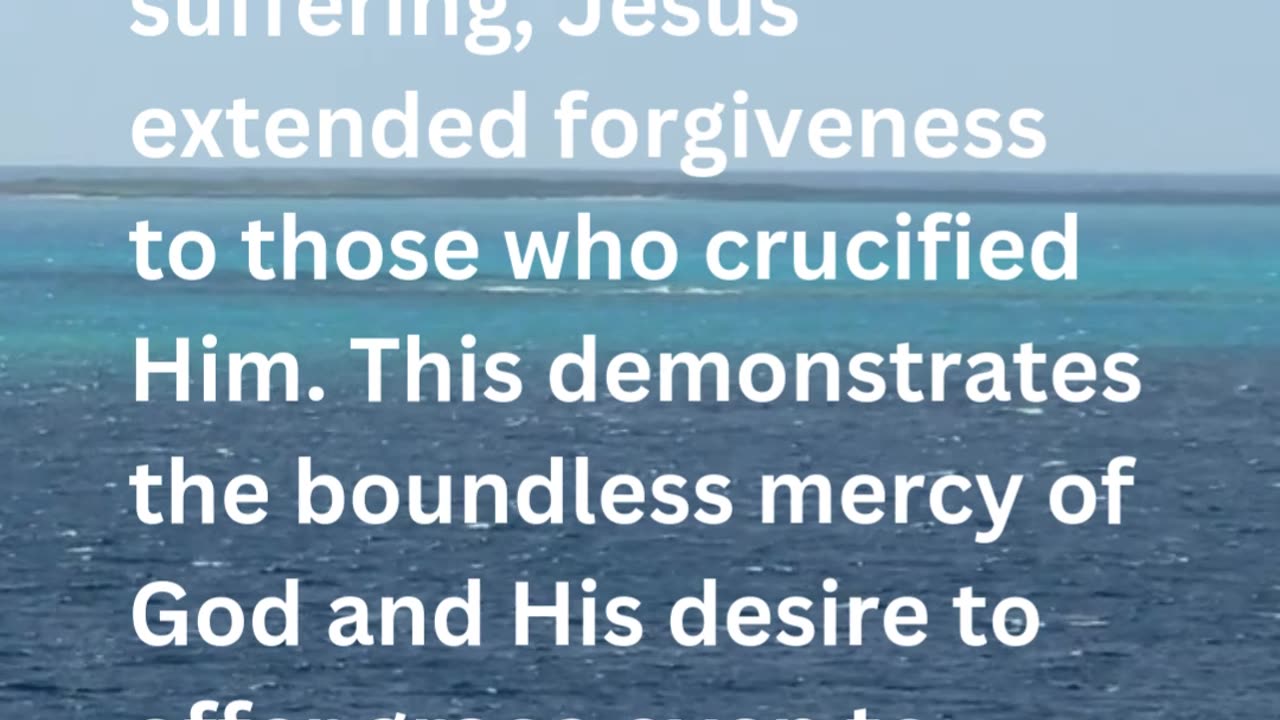 Daily Inspirations from God Luke 23:34 | Devotion