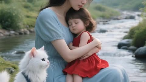 Cat saved the boy and the Mother 😍😘💕