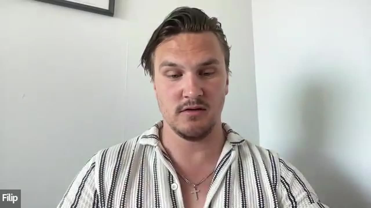 Samtal med Filip Pelas kring vägen till tro.