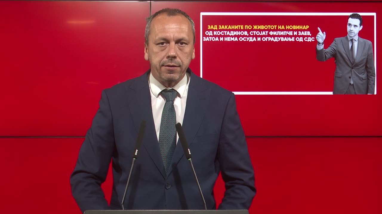 Петрушевски: Зад заканите по животот на новинар од Костадинов, стојат Филипче и Заев