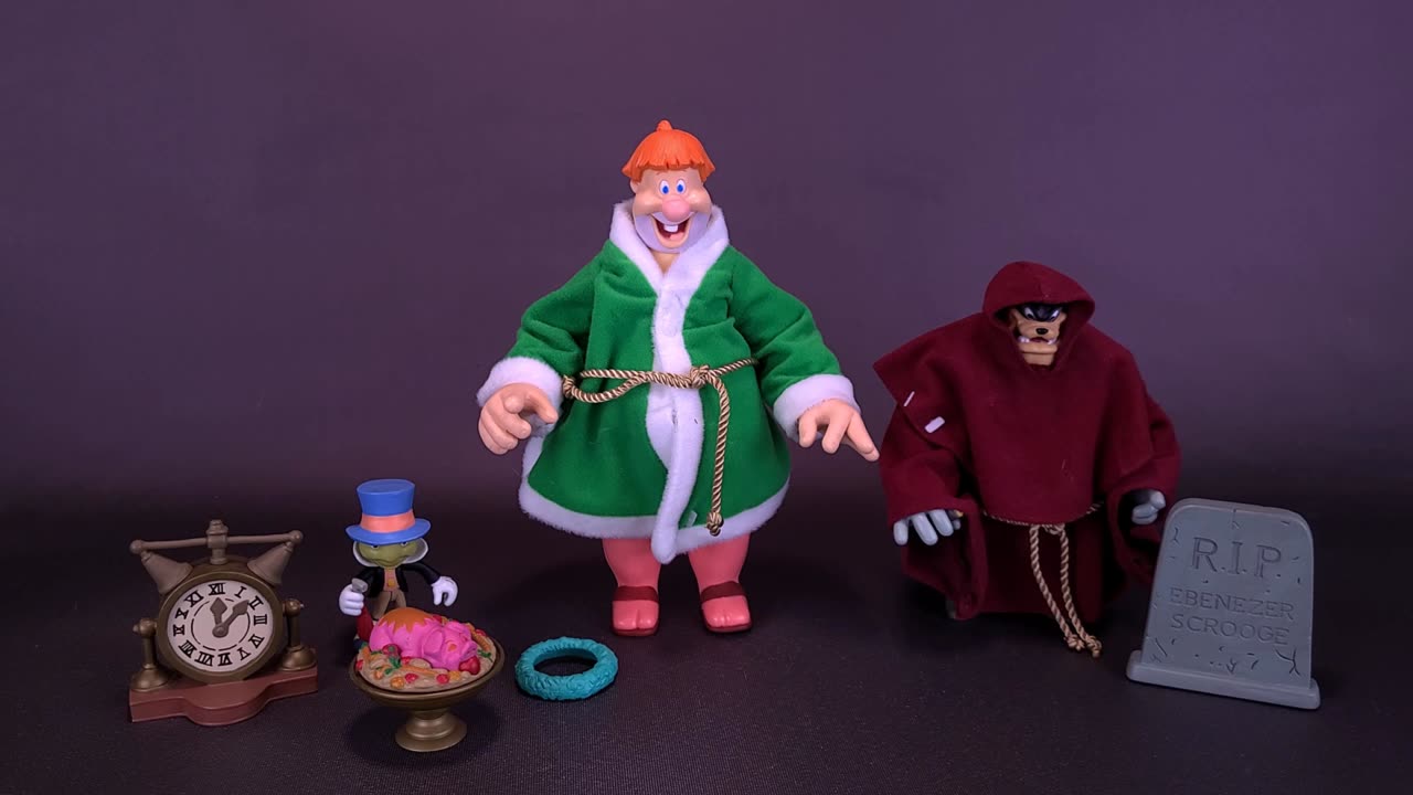 Memory Lane Mickey's Christmas Carol The Ghosts of Christmas Set