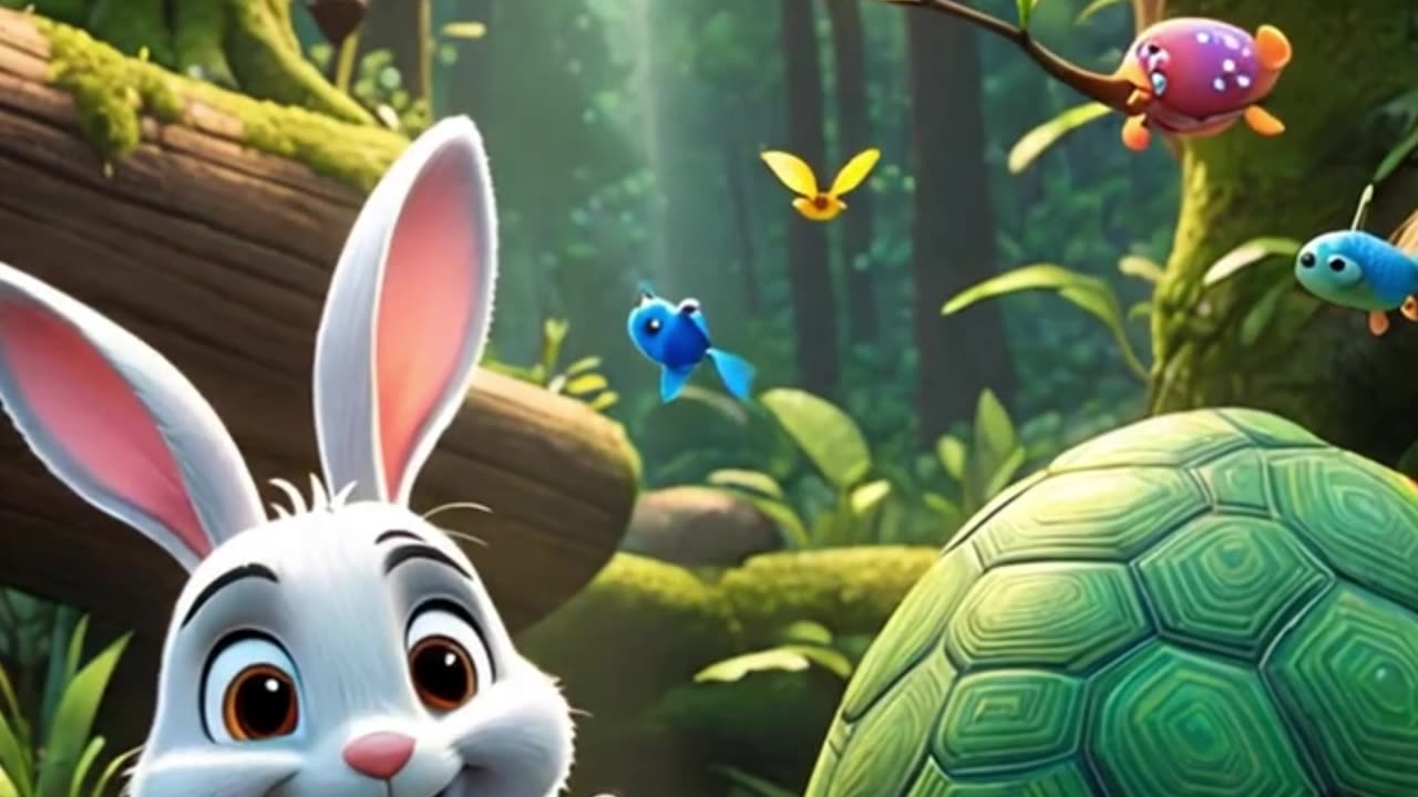 rabbit and turtle #rumble #rabbit #turtle