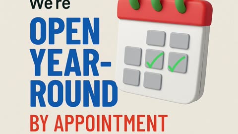 We’re Here for You All Year Round!
