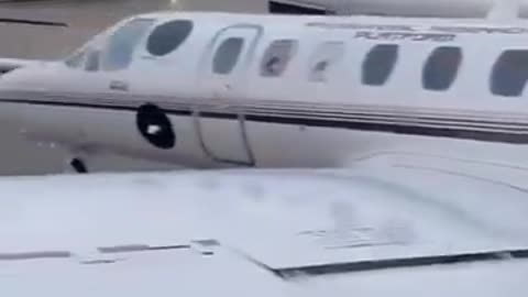 Avión de Chemtrail