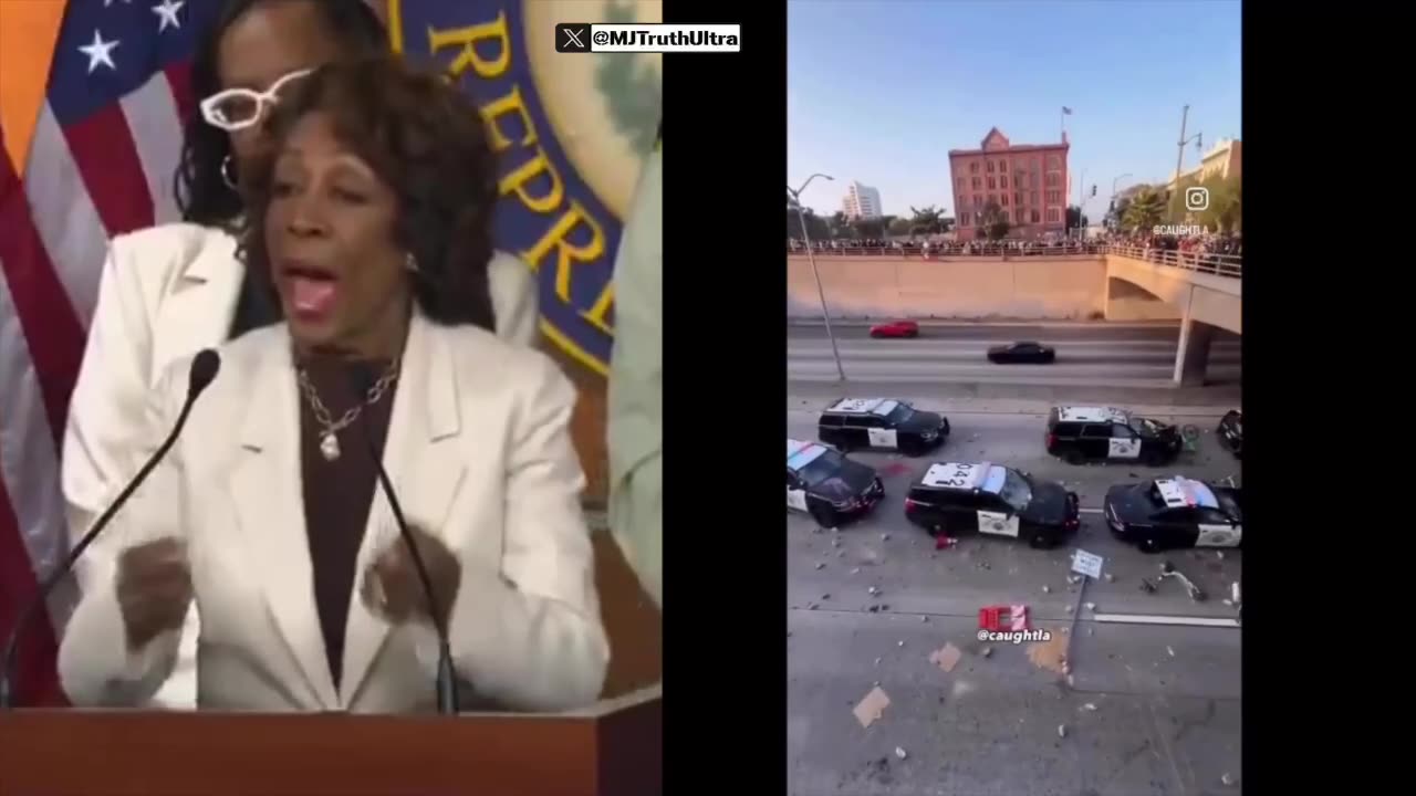 Maxine Waters on LA Riots: Don’t believe your lying eyes. “There was NO VIOLENCE.”