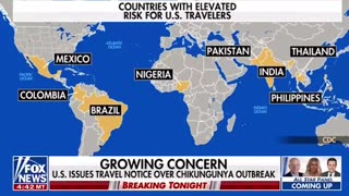 CDC issues travel health notice for mosquito-borne chikungunya virus in China
