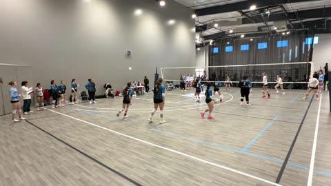 SUVL Mojo Girls 17/18 Tourney - Pool Play Day 2: vs Aces 17 Gold - Set 2 of 2