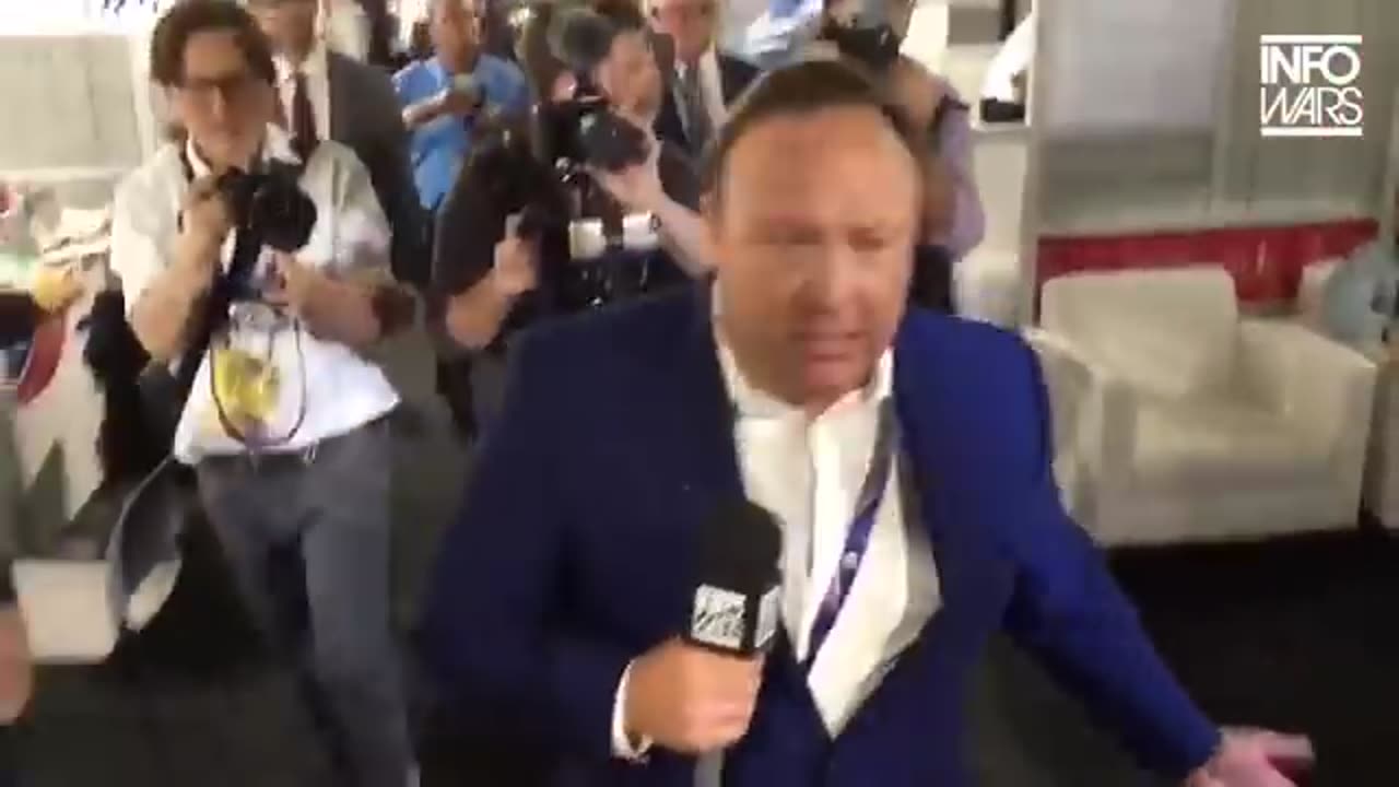 Alex Jones Crashes The Young Turks