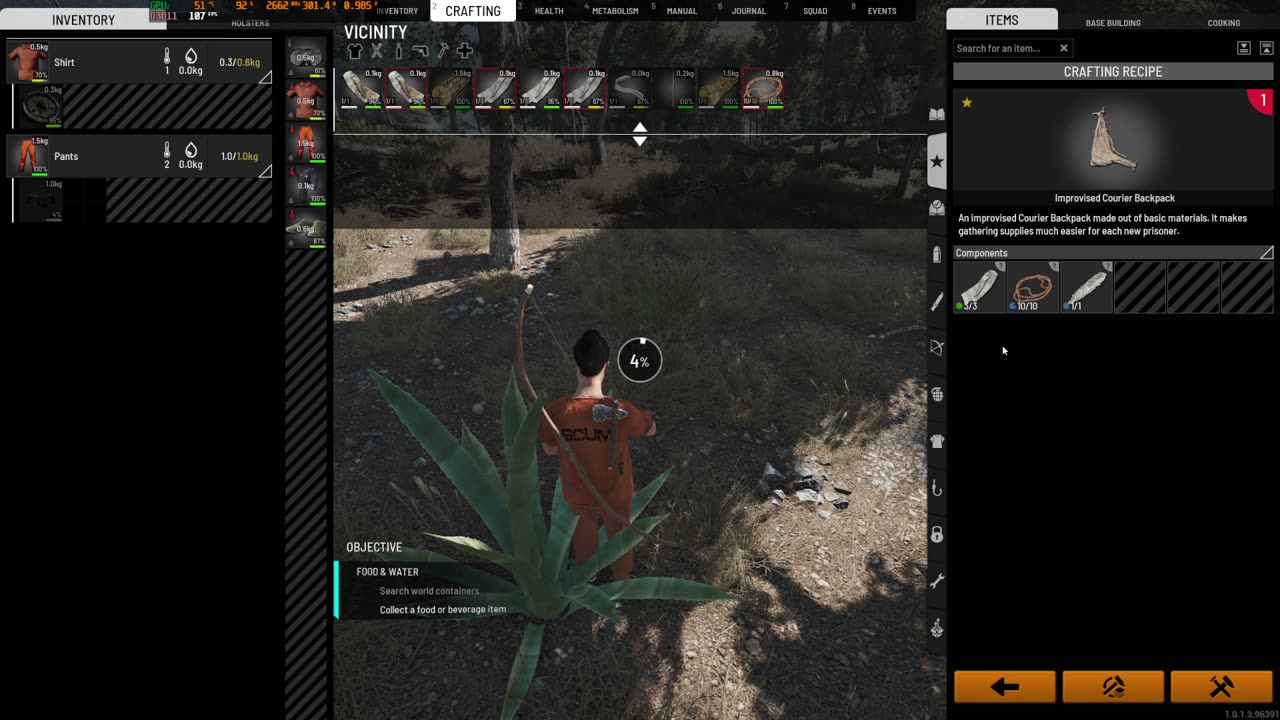 playing SCUM, just released survival game