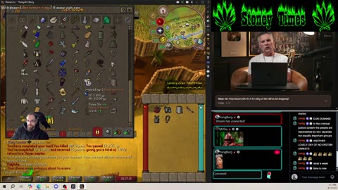 Burg's Lounge.. Runescape n' Chill 9-12 #Live #Cannabis #420 #OSRS