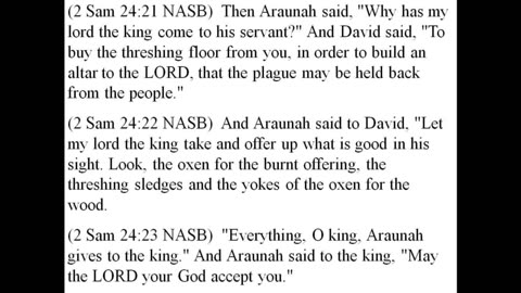 Psalms 30-33 - David speaks of his sin he committed. What sin he is speaking of? 2023