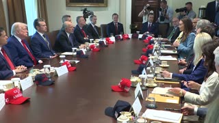 President Trump Participates in a Cabinet Meeting, Apr. 30, 2025