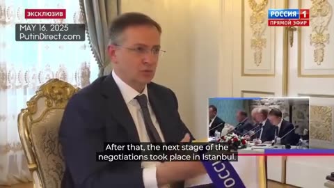 Medinsky: In Istanbul, Russia reminded Ukraine what came of rejecting the 2022 peace proposals.