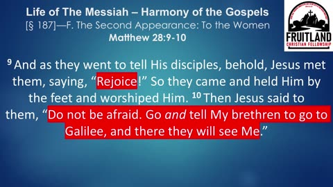 The Ascension of the King - Fruitland Christian Fellowship - Pastor Chuck Reich