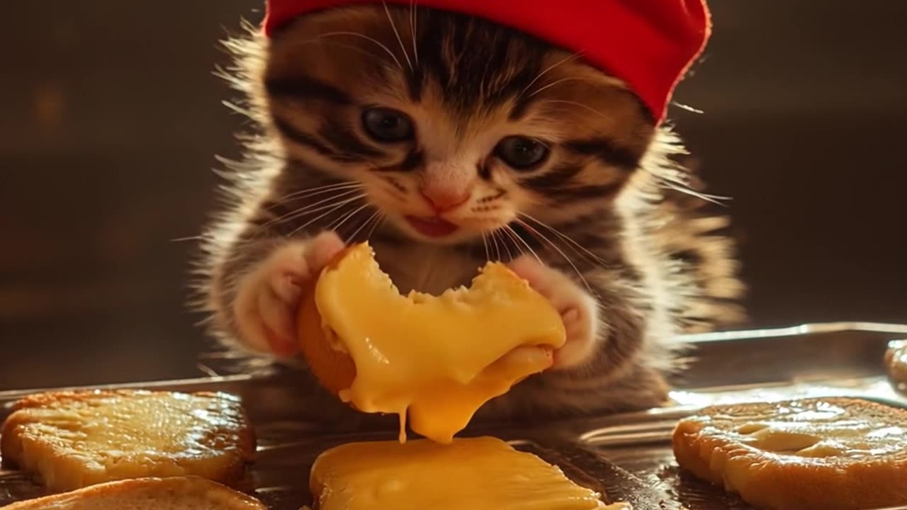 The burgers are always fresh at cat donalds