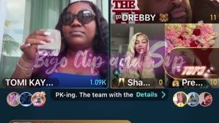 Team PK Shaela DreBaby PrettyTeeTee Supa TomiKay 8/21/25 #bigoclipandsip