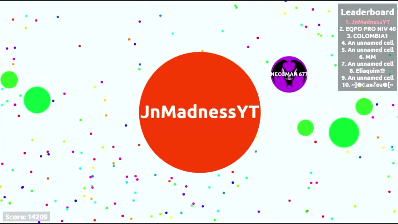 TROLLING PEOPLE IN AGAR.IO - JnMadness