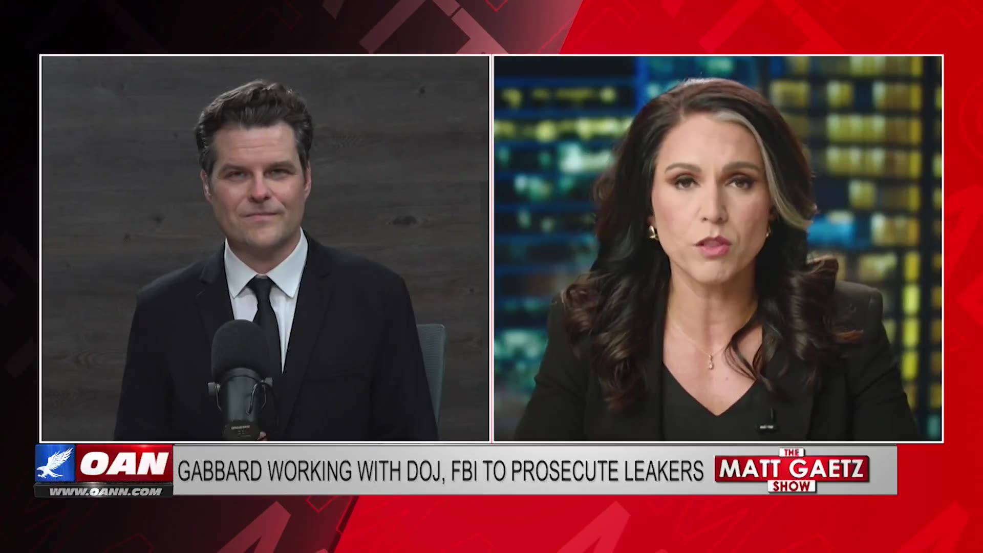 DNI Gabbard reveals to Matt Gaetz 11 pending investigations into INTEL LEAKS