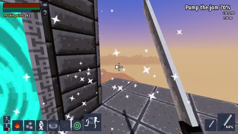 KICKSALOT 0.6.0.02 New Orc City - how did this orc follow me through the portal