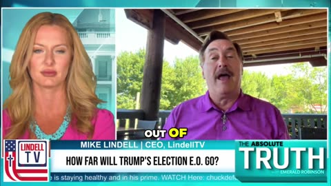 BREAKING: Lindell says explosive election report has reached President Trump