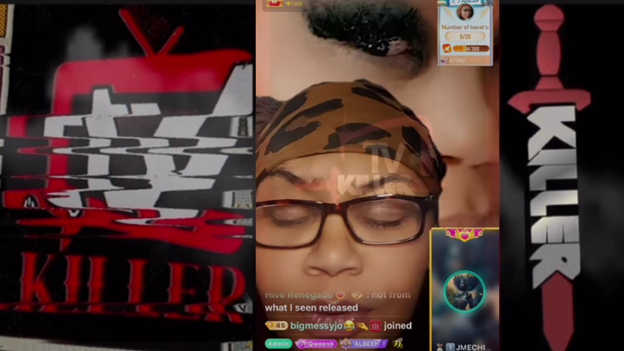 MESSY CALLER JOINS LADY BEE LIVE