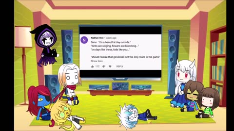 D ScapeTale Reacts to Saying A Lot of Things as Undertale Characters