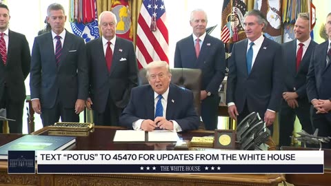 LIVE: President Trump Signs Executive Orders...