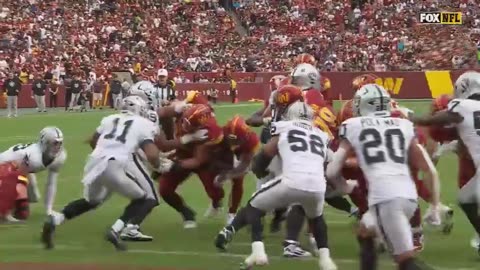 US Sports Football Feat. Las Vegas Raiders vs Washington Commanders Game Highlights 